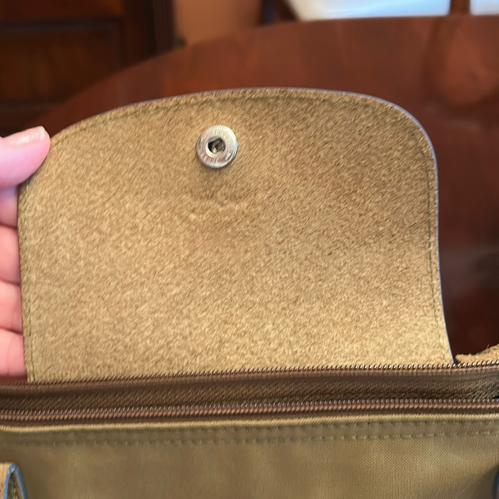 LePliage Original Large Nylon Tote - Khaki - Picture 7 of 14